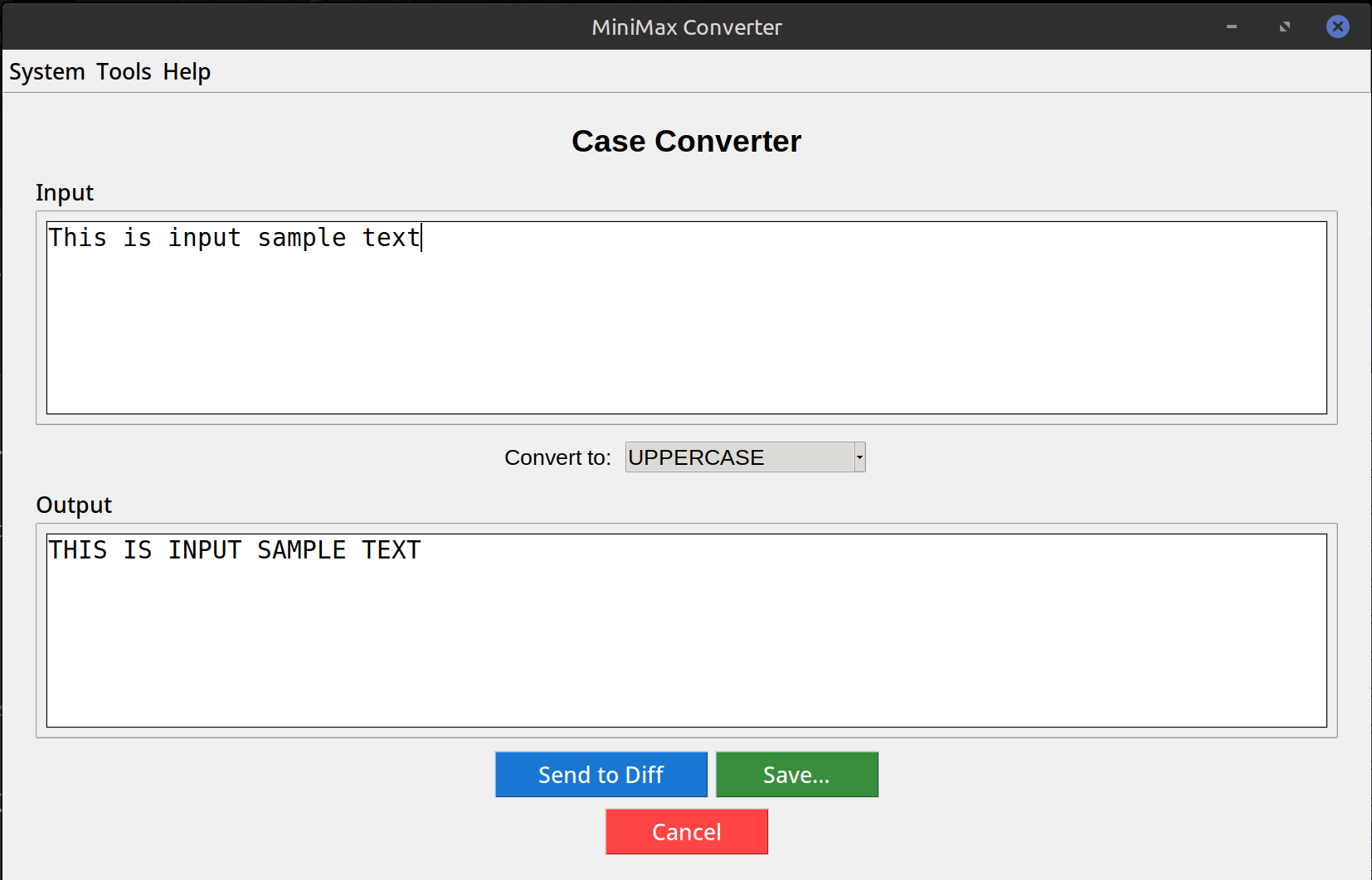 Case Converter — camelCase, snake_case, kebab-case — screenshot