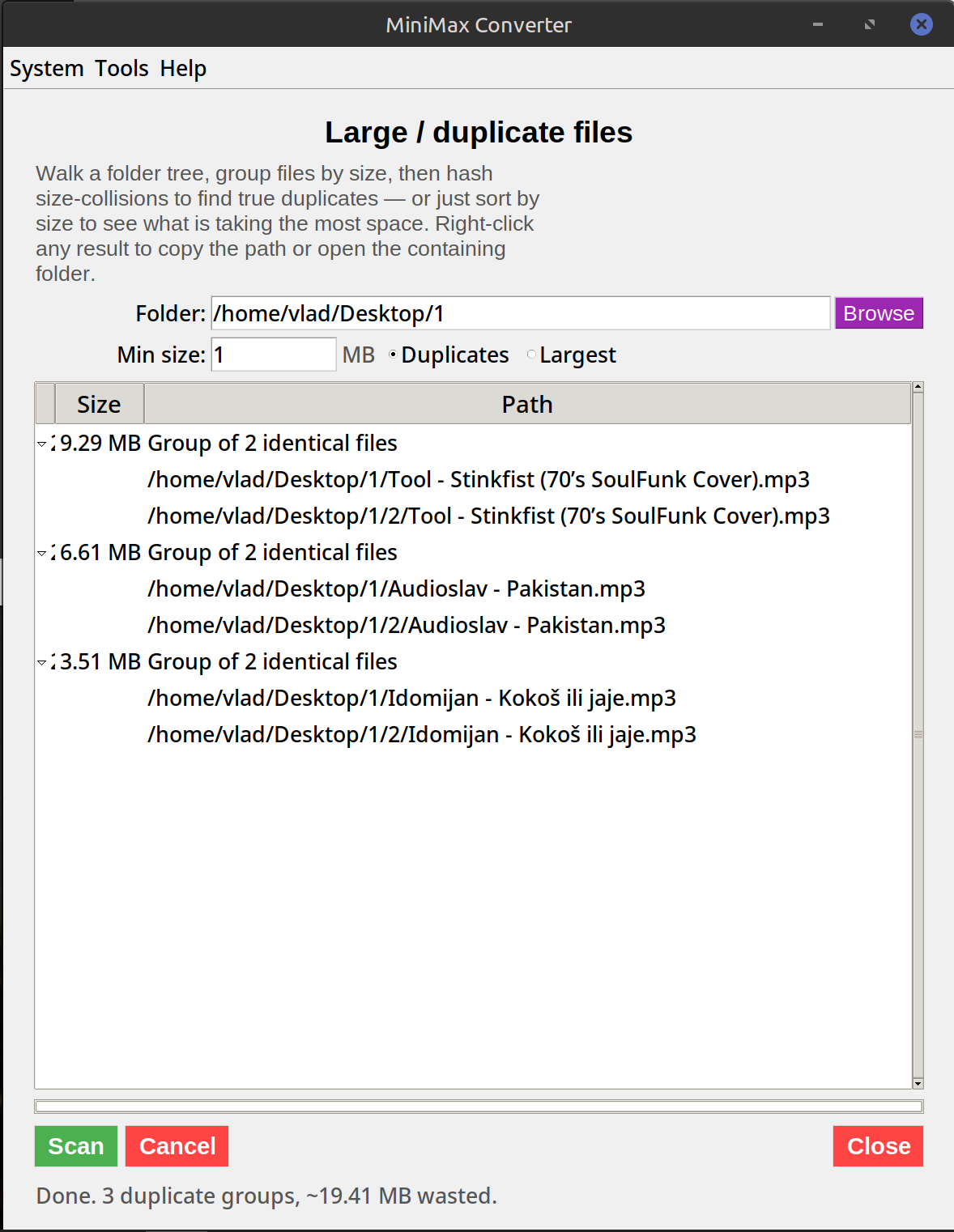 Find Duplicate Files — Hash-Based, No Adware — screenshot